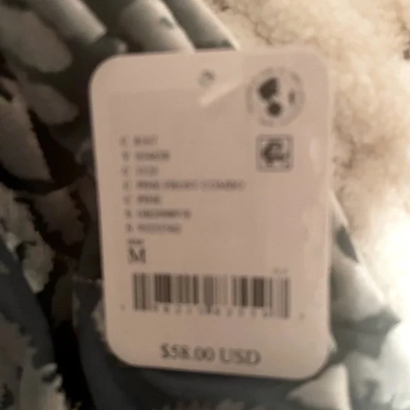 NWT FREE PEOPLE Green Snow Angel Micro Shorties SZ: M - Picture 6 of 6